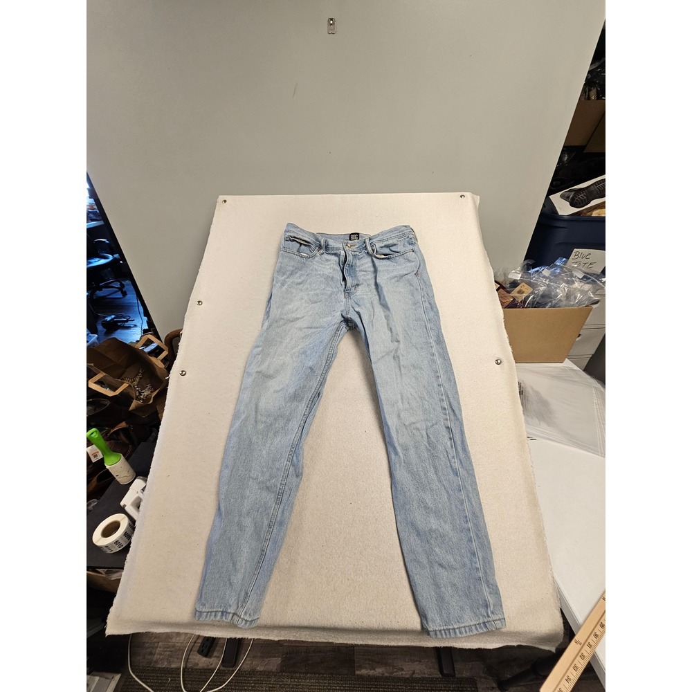 BDG Urban Outfitters Dad Slim Taper Fit Light Wash Jeans Mens 36x34